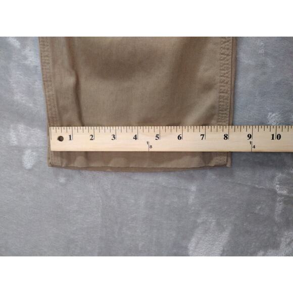 Carhartt Canvas Work Pants Mens 34x30 Tan Brown Relaxed Fit Comfort Outdoor Work - Picture 7 of 11